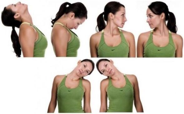 exercício para o pescoço no tratamento da osteocondrose cervical